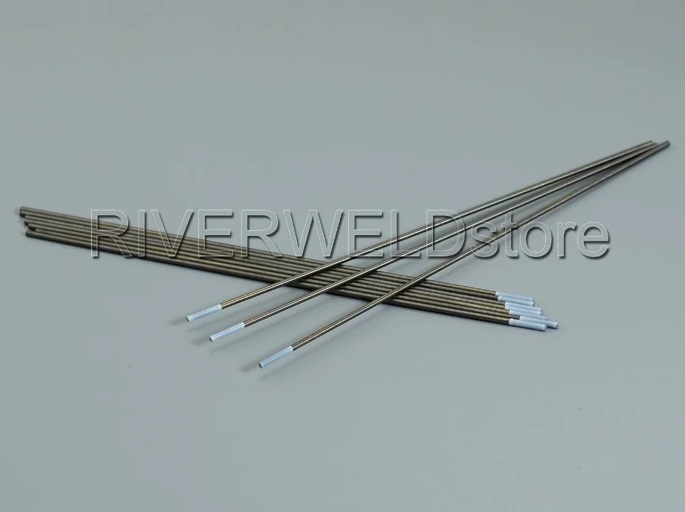 10 шт. Tig Rod 0.8% цирконированный вольфрамовый электрод WZ8 белый TIG сварочный 1/16*"(1,6x150 мм