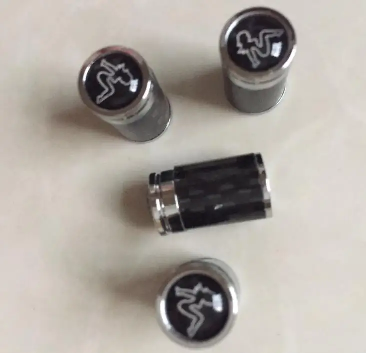 Превосходное качество авто углерода Волокно шины Колпачки клапанов Замена новый