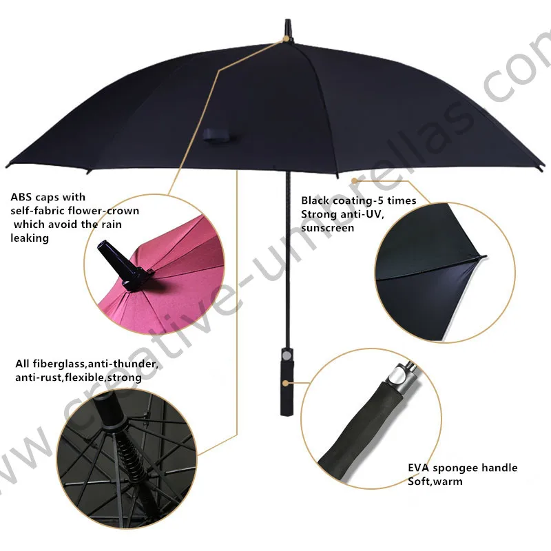 Ветрозащитный зонт для гольфа 135 см 3 4 человека|sport umbrella|business umbrellaanti uv |