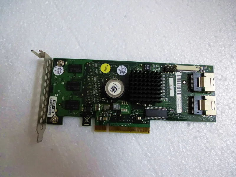 Адаптер для контроллера 8708EM2 SAS RAID card поддержка raid PCI-e 8X 256M низкий полуразмерный