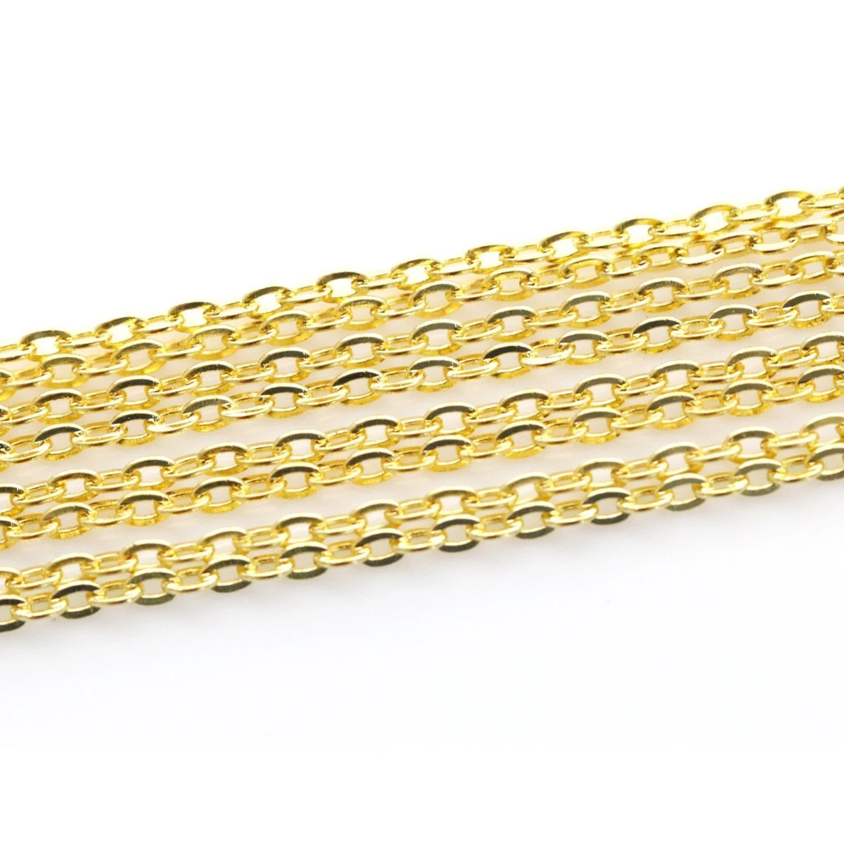 Винтажная металлическая цепочка с открытыми звеньями 3 х2 мм 5 м|jewelry findings|diy jewelry