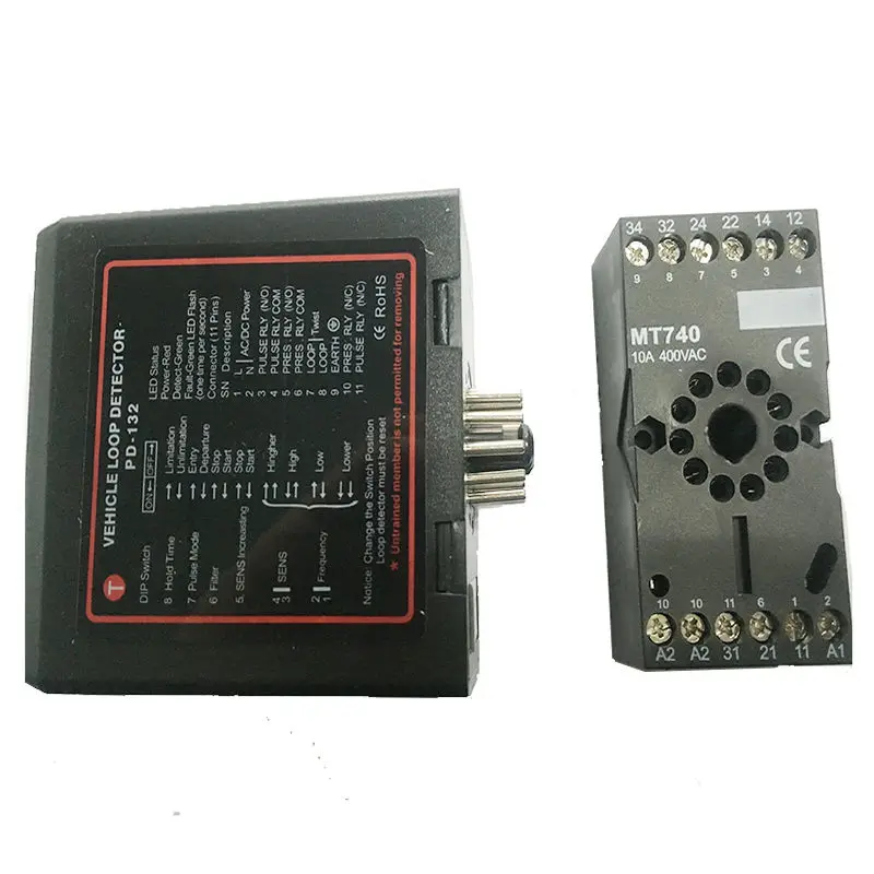 

12v/24v/110v/220v AC/DC Ground Sensors Traffic Inductive Loop Vehicle Detector Signal Control