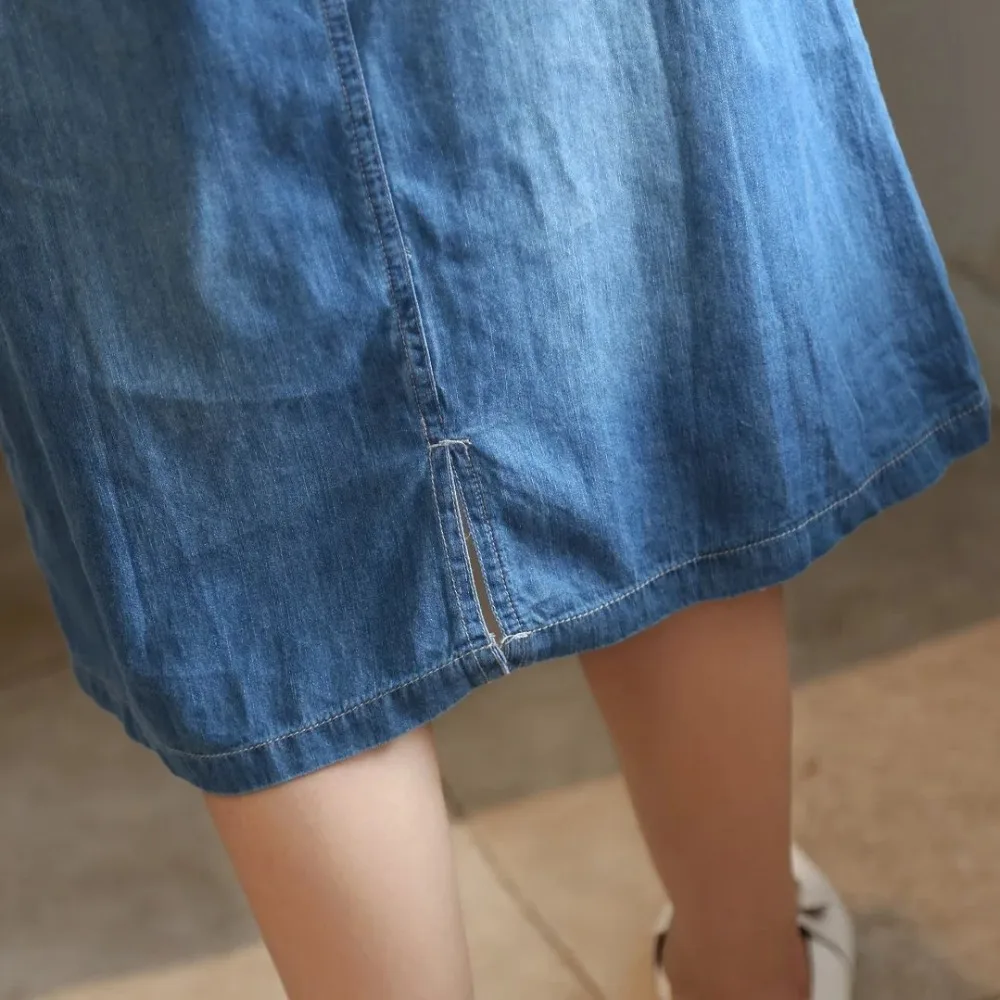 Лето 2020 новая женская одежда больших размеров Дамское повседневное джинсовое