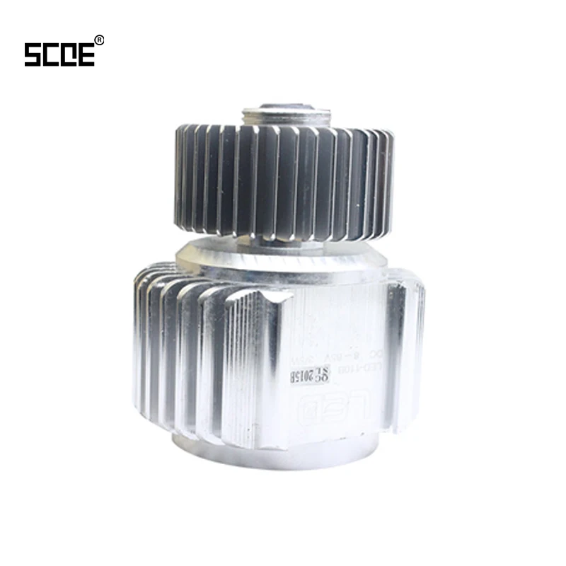 Мотоциклетная светодиодная фара SCOE высокого качества 1 шт. H4 BA20D P15D 5 Вт