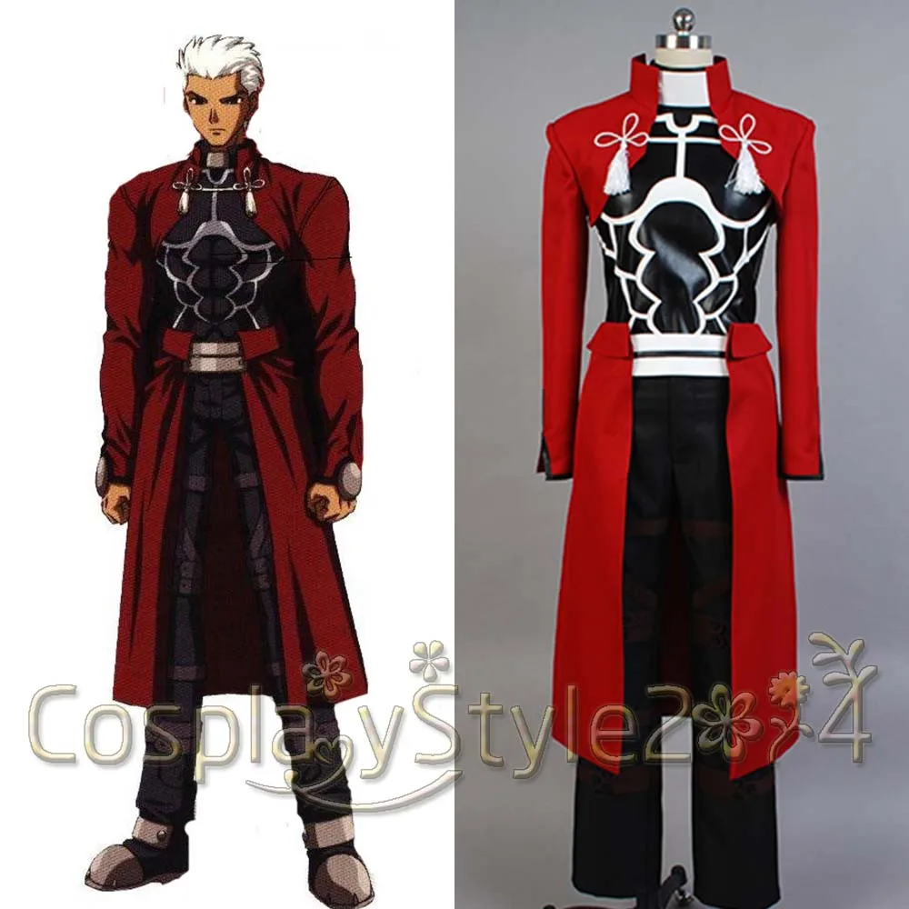 Fate stay night костюм Grand Order Косплей наряд Арчера ПОЛНЫЙ КОМПЛЕКТ Хэллоуин