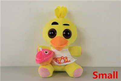 15CM Chica Five Nights At Freddy's 4 Kawaii Fnaf World Freddy Fazbear медведь лисица Бонни и Чика Плюшевые чучело детские игрушки Peluche Doll - Высота: 15CM Chica
