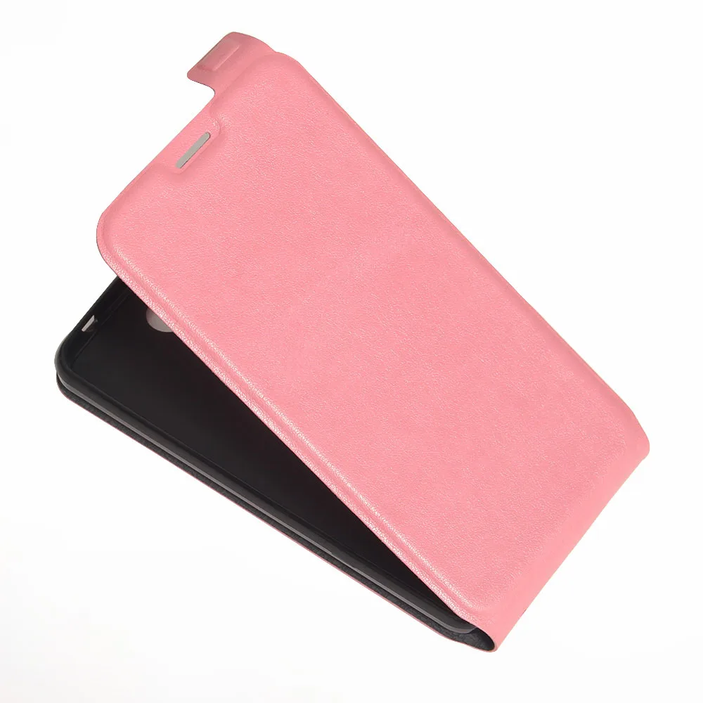 MCMEME флип чехол для lenovo C2 power Магнитный вверх вниз кожаный чехол для lenovo K10a40 Vibe C2 power Case TPU мягкие чехлы - Цвет: Pink