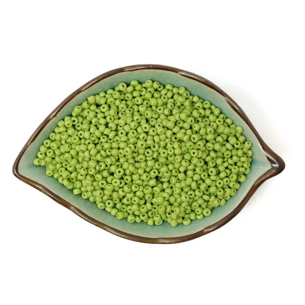 light green 1000 шт 10 цветов можно выбрать стеклянные бусины для ювелирных изделий бусины 3 мм 30 г для Швейные аксессуары ручной работы - Цвет: light green