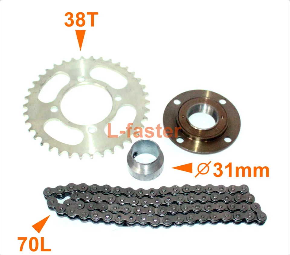 36V48V 600 Вт Электрический Trike матовый Conversion Kit с педаль акселератора электрический трицикл Шестерни замедление двигателя цепной привод