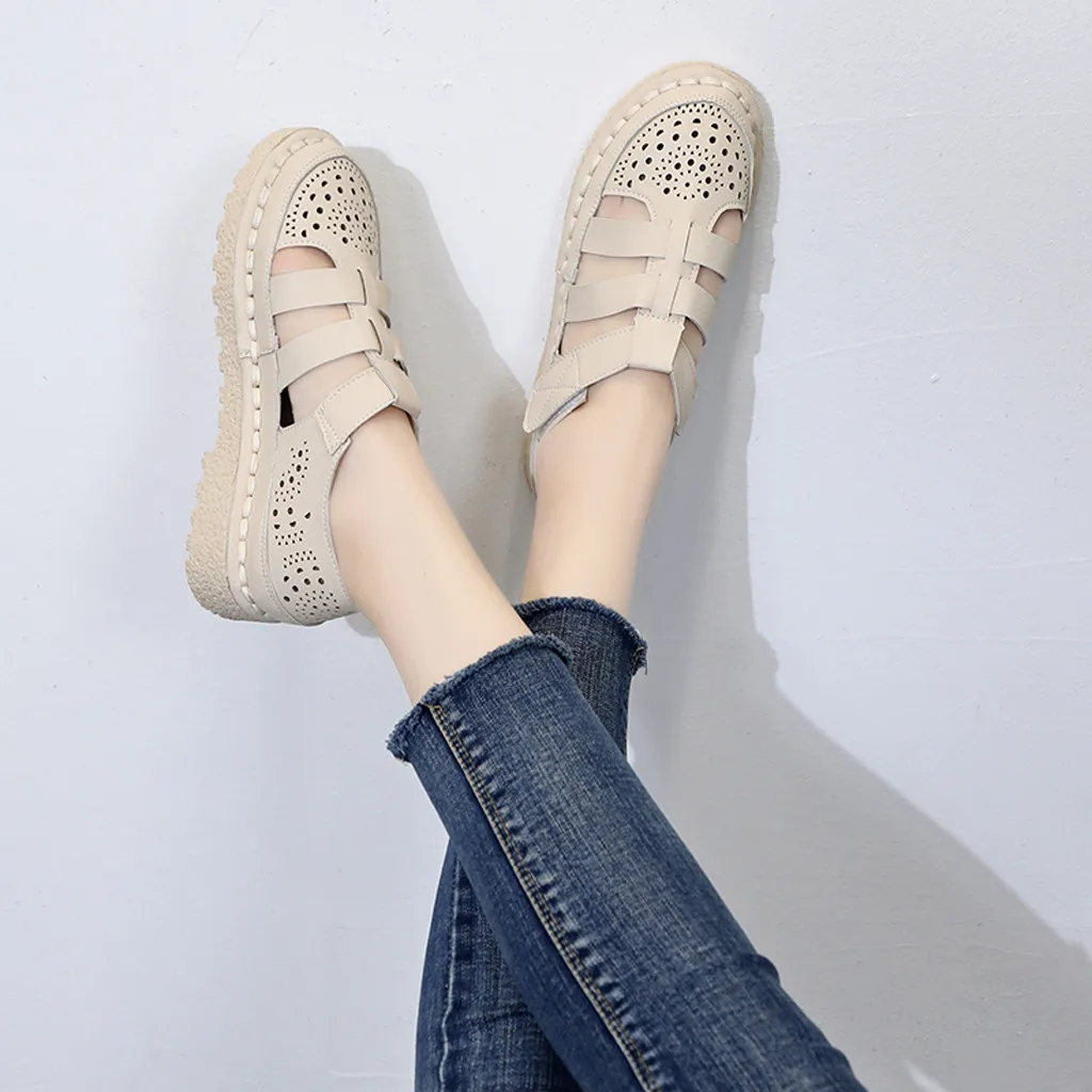 SAGACE/Повседневная обувь женская новые летние римские женские сандалии на плоской