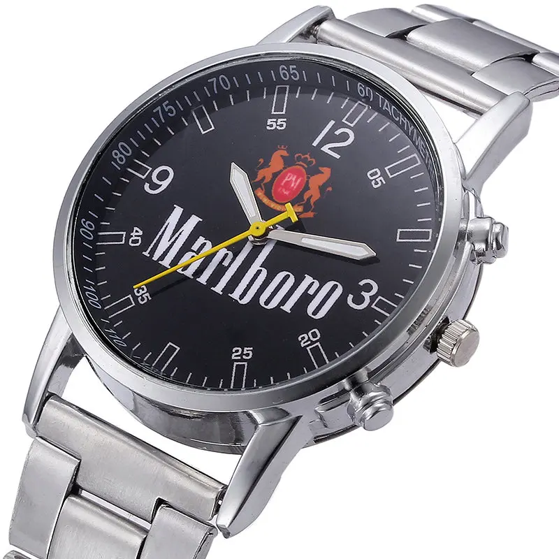 2019 Роскошные Брендовые повседневные мужские деловые часы из сплава и кожи