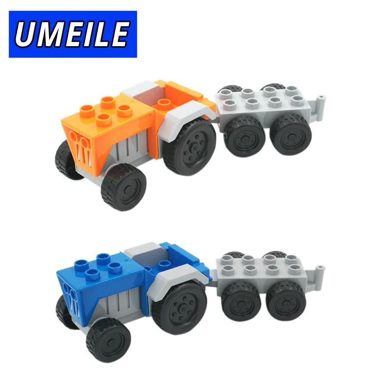 Бренд UMEILE оригинальный классический городской трактор модель вагона блок