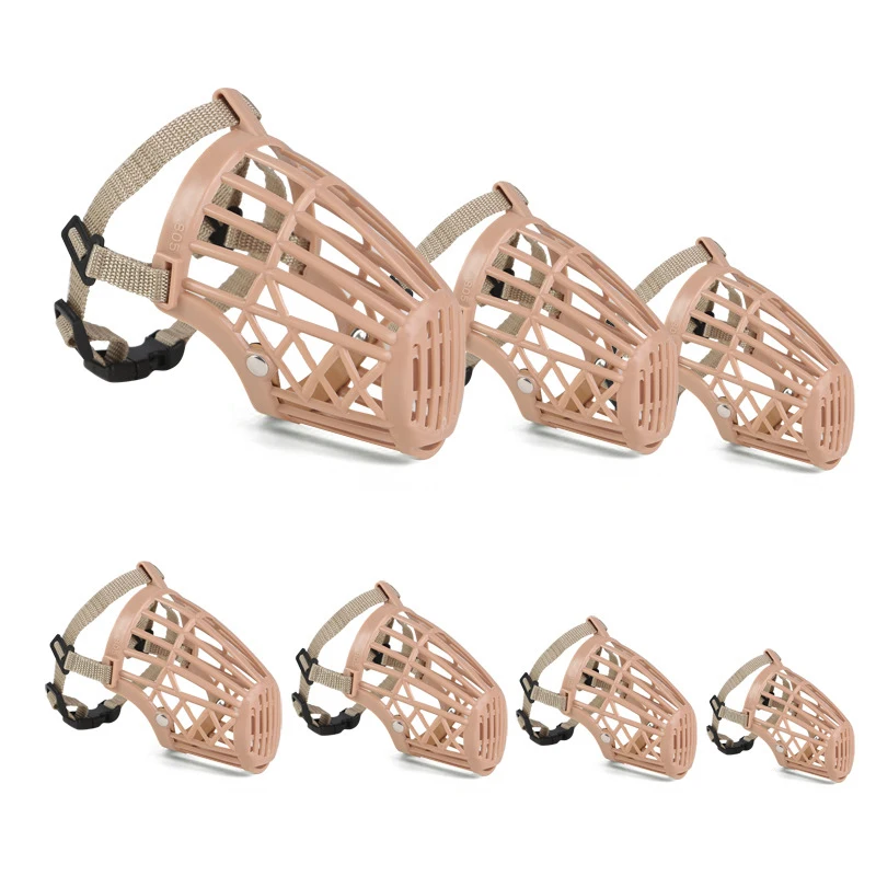 7 размеров пластиковые насадки для защиты от укусов и лая воздухопроницаемые на