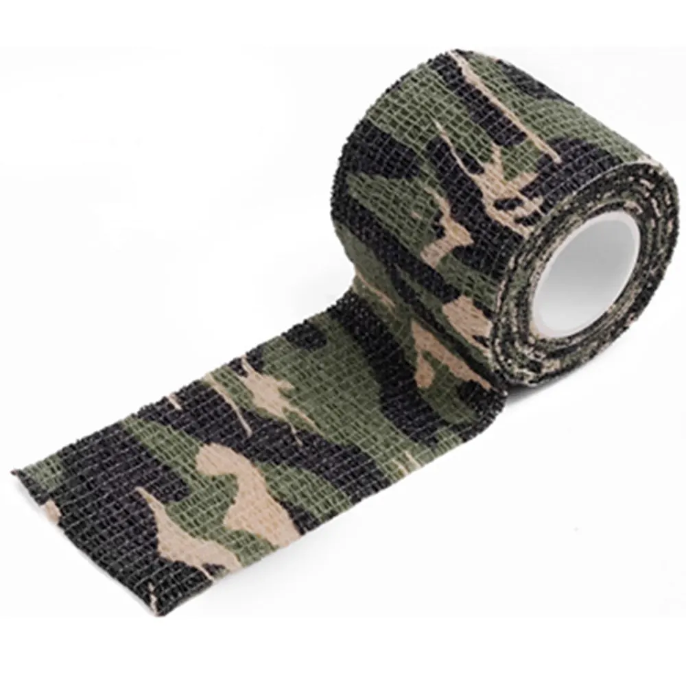 4 шт. 5 м наружная Нетканая Камуфляжная Лента армейская камуфляжная прочная