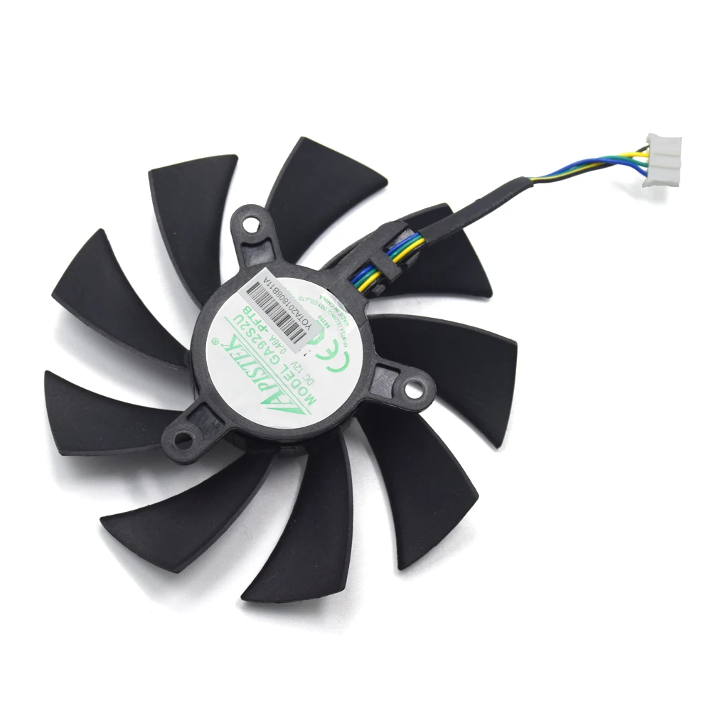 87 мм GA91S2H GA92S2U 0.35A кулер вентилятор Замена для ZOTAC GTX 1070Ti 1080Ti мини GPU видеокарта вентилятор охлаждения