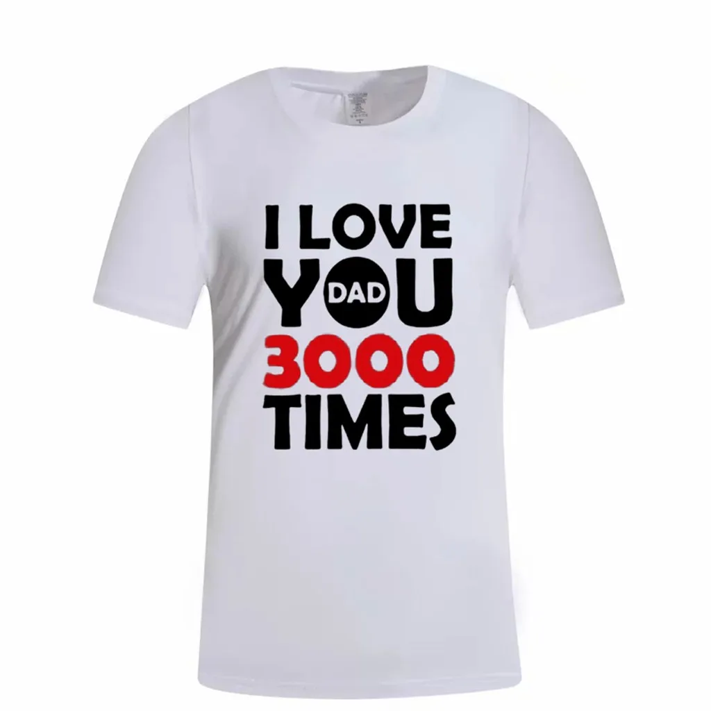 I Love You 3000 футболка wo для мужчин/мужчин Marvel Железный человек Забавные Футболки