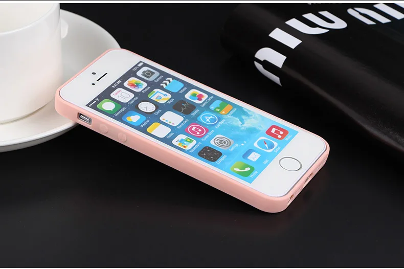 ITEUU 5S SE ультратонкий ТПУ Матовый Мягкий чехол для iPhone 5 5S SE чехол s силиконовый гелевый тонкий гибкий чехол-накладка