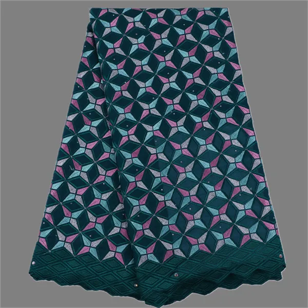 Excellent African apparel material nice wedding lace fabric 5 Yards 100% cotton Swiss voile MCL15(5yards/pc) | Дом и сад