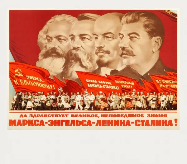 Вторая мировая война, ленинистская политагитация, СССР, CCCP плакат, ретро, крафт-бумага, настенные декоративные винтажные, купить 3 получить 4