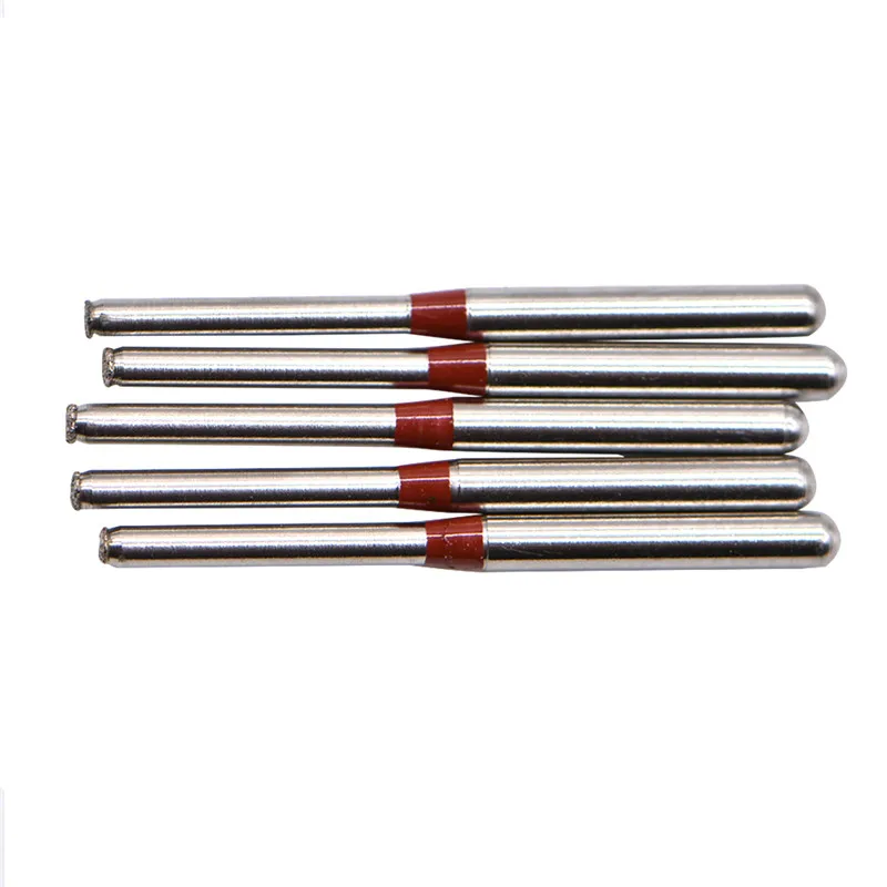 100 pcs Dental Diamond Burs 1.6mm High Speed drills Polishing Tooth Preparation bur Handpiece Turbine | Красота и здоровье