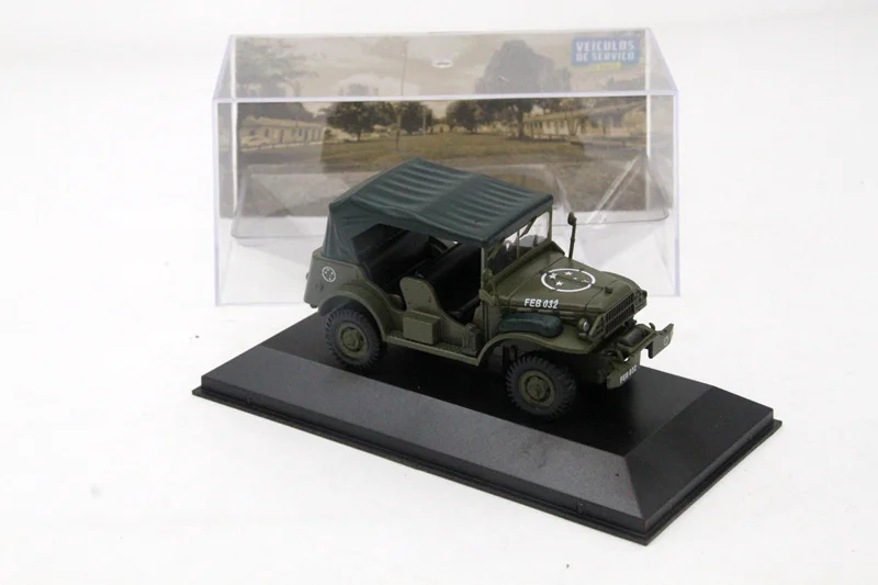 IXO 1:43 весы Dodge WC 57-экспедиционные войска бразильский литьё под давлением модельных игрушки автомобилей Великой Отечественной войны Тактический Модель джипы коллекция