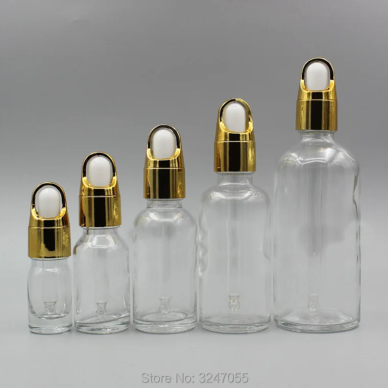 Стеклянная Пустая Крышка корзины 5ml10ml15ml20ml30ml50ml100ml бутылочка для эфирного масла