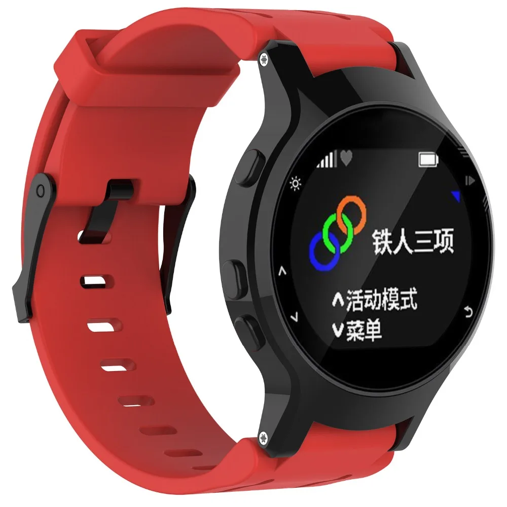 FIFATA для Garmin Forerunner 225 Цветной силиконовый ремешок спортивный сменный ремешок для наручных часов браслет аксессуары с инструментом
