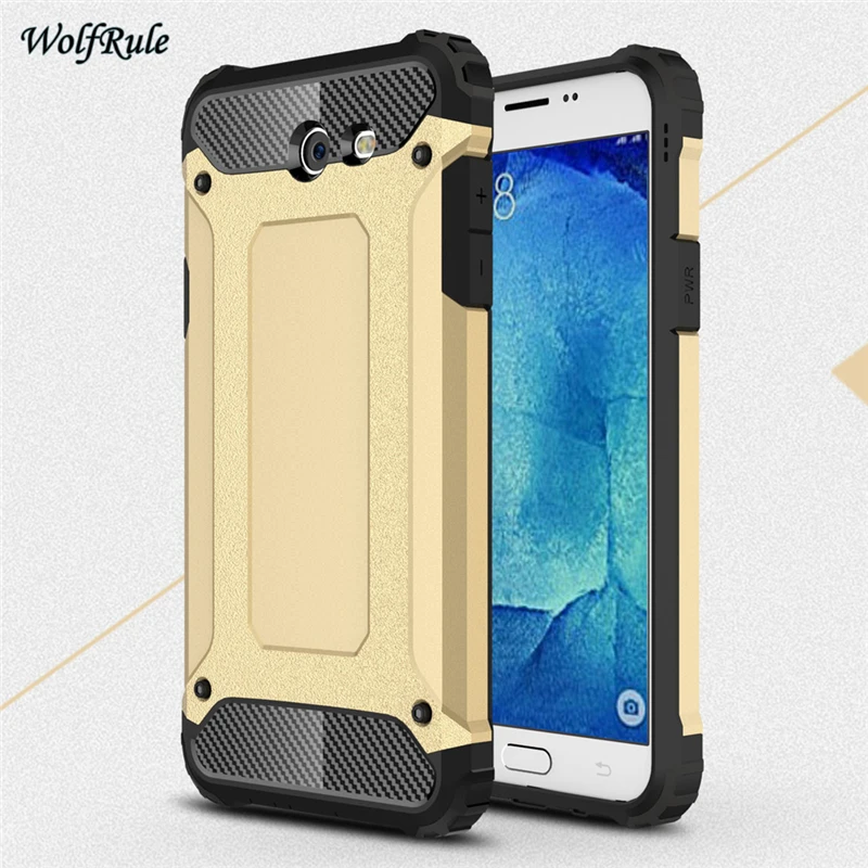 WolfRule For Case Samsung Galaxy J7 2017 Anti Knock TPU &amp PC Armor Phone J727 |