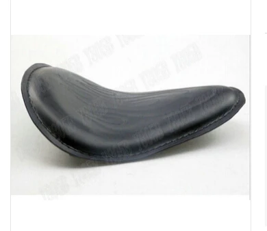 Черное Кожаное пламя Solo Slim Seat + крепление для Kawasaki Vulcan Classic VN 400 VN500 VN800 900 1200 1500 1600 2000