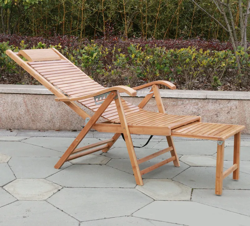 Helping adult balcony Chaise folding outdoor chairs home Happy lazy siesta chair | Sun Loungers