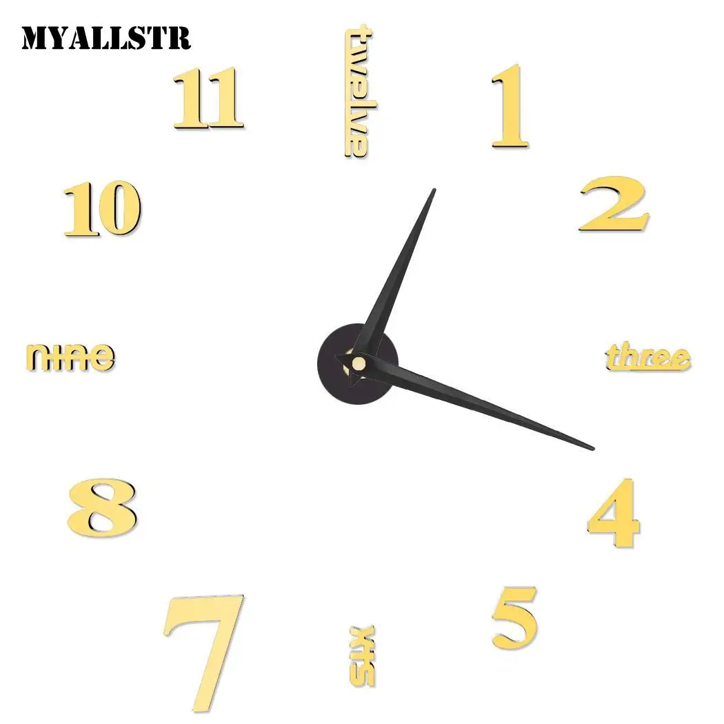 Наклейки зеркало для комнаты стены DIY новый дом 3D украшение современное