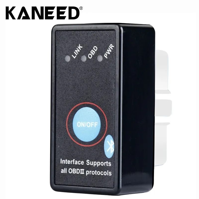 OBDII диагностический сканер Bluetooth V1.5 CAN ELM327 сканирующий инструмент проверка