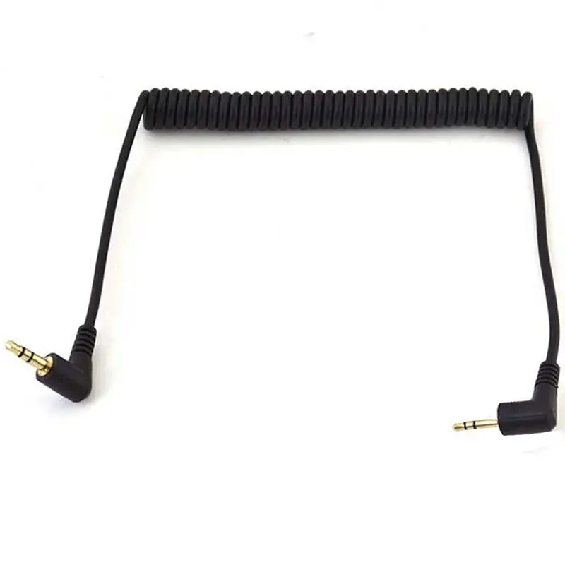 Спиральный соединительный кабель 2 5 мм с наружной резьбой 1 длина м|Компьютерные