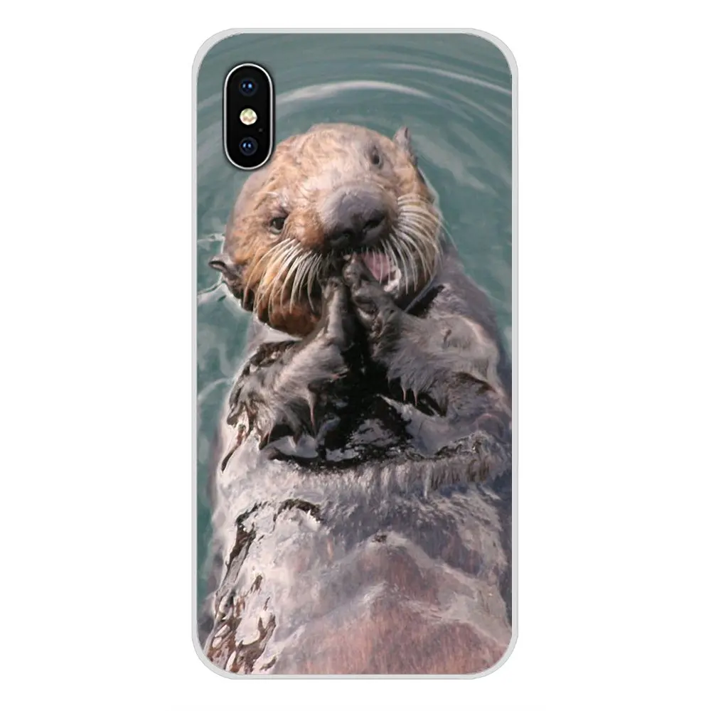 Аксессуары чехол для Huawei G7 G8 P7 P8 P9 P10 P20 P30 Lite Mini Pro P Smart Plus 2017 2018 2019 морская выдра