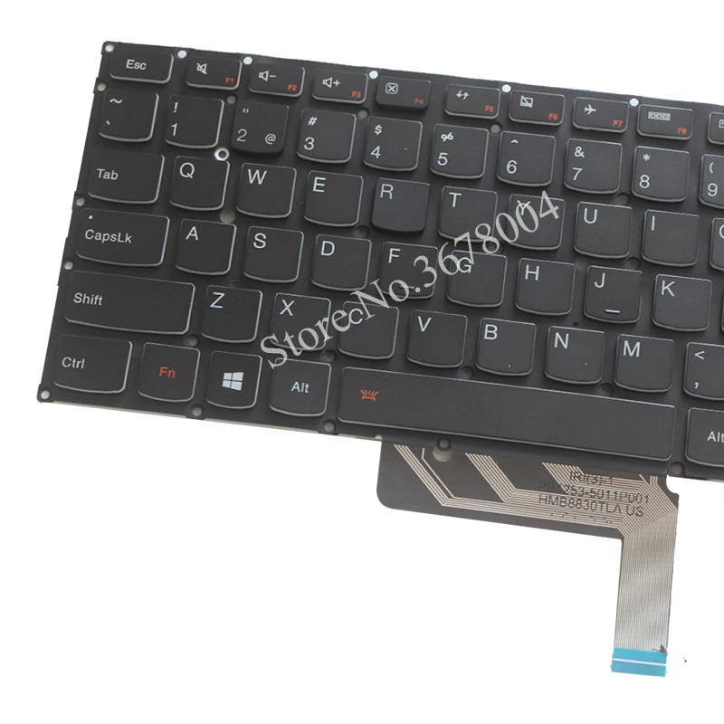 Новая клавиатура для ноутбука Lenovo ThinkPad Yoga 4 PRO 900 с подсветкой английская