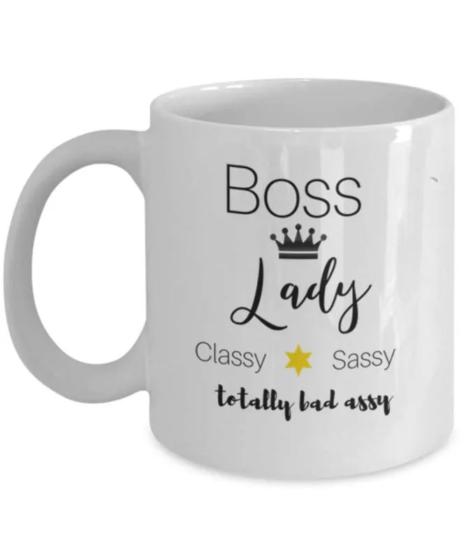 Кружка с забавными напитками Boss Lady кофейная чашка Best подарок для женщин