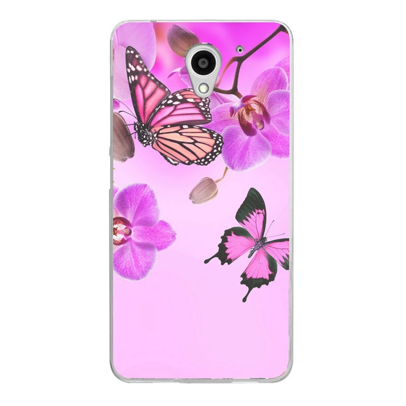 For ZTE A510 Fashion Colorful landscapeFlower Flora Painted Cute Pattern Clear Soft TPU Silicone Case B025 |