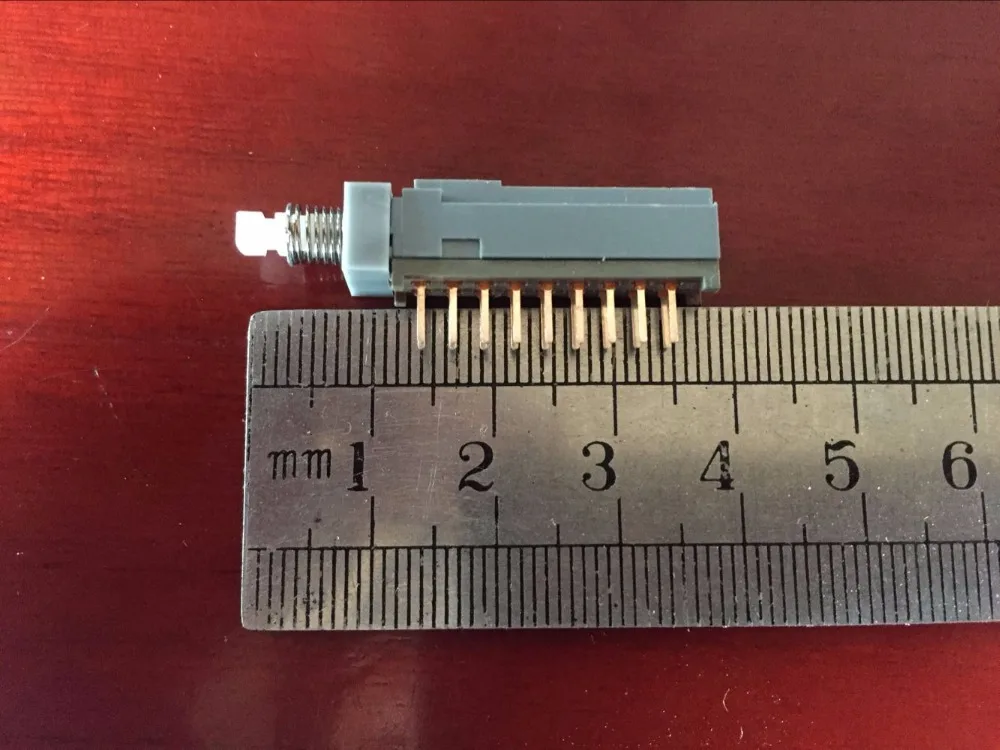 E Switch самоблокирующийся переключатель 2*9 push 18 pin выключатель питания|Выключатели|