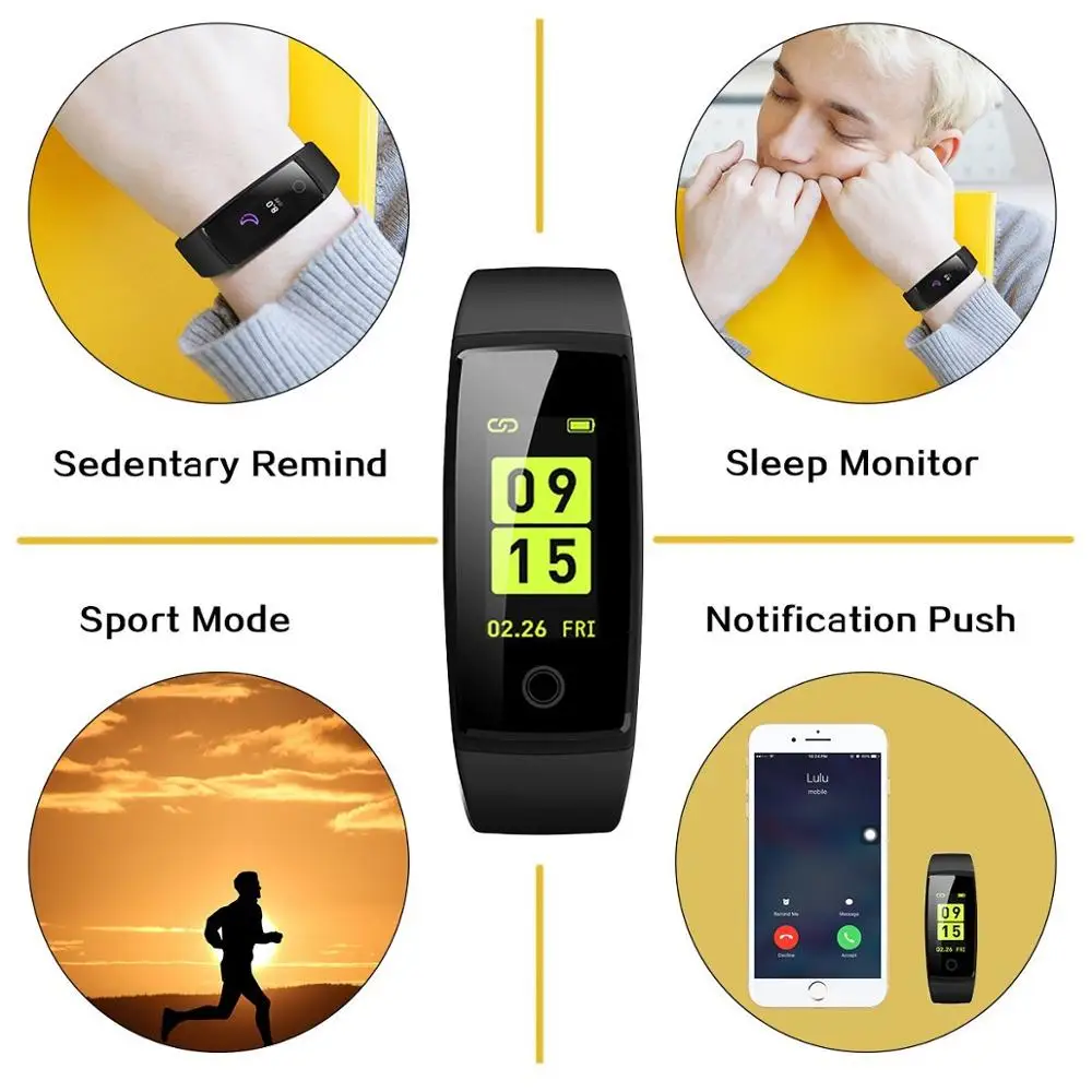 CALK V10 умный Браслет Bluetooth 4 0 пульсометр спортивный усталость измерение Шагомер