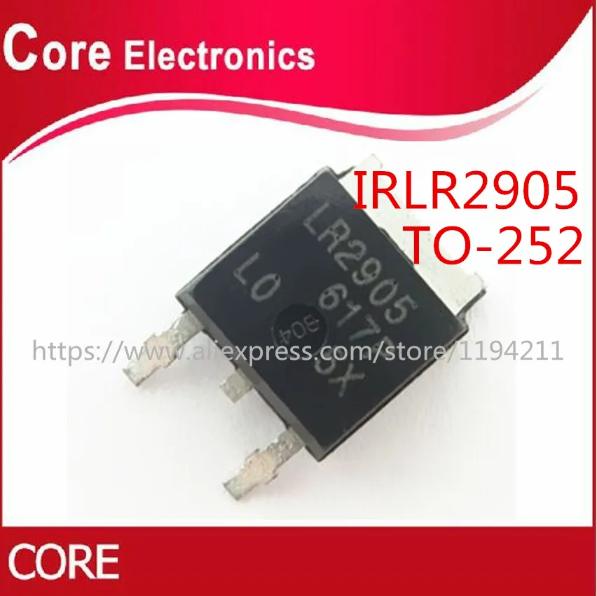 50PCS IRLR2905 TO-252 IRLR2905TRPBF TO252 LR2905 SMD Original IC | Электронные компоненты и принадлежности