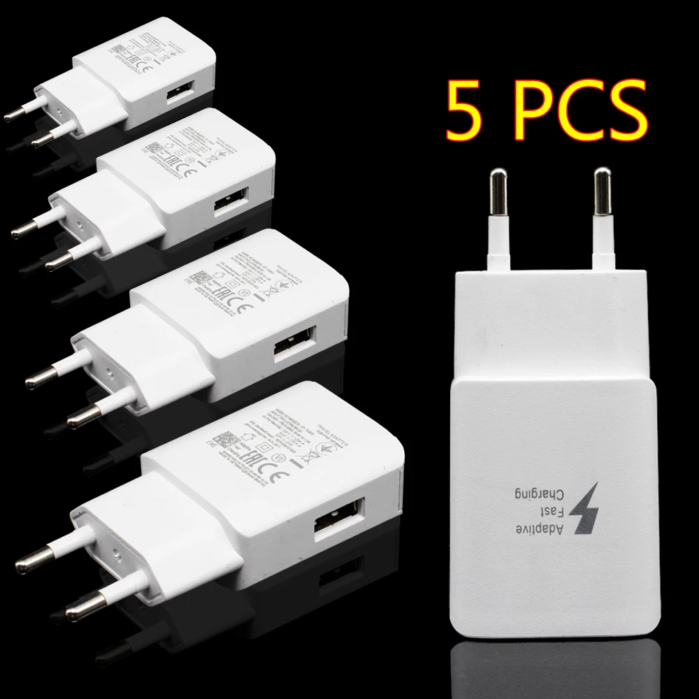 5 шт./лот USB зарядное устройство для телефона быстрая зарядка 2 0 универсальное