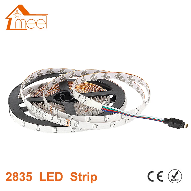 Светодиодная лента гибкая водонепроницаемая 5 м 2835SMD 12 В|5m rgb|5m rgb ledstrip light waterproof |