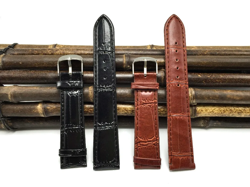 watch band 20mm PU Leather ремешок 20MM ремешки для часов 2016 high quality watchbands women 20 relojes mujer мужские