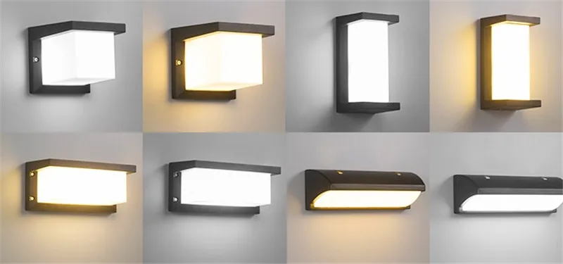 Водонепроницаемый светодиодный настенный светильник для крыльца 30 Вт