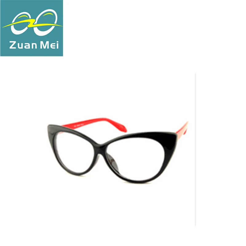Цзуань МЭИ Leopard оптические очки чтения кадр Для женщин бренд равнине зеркало