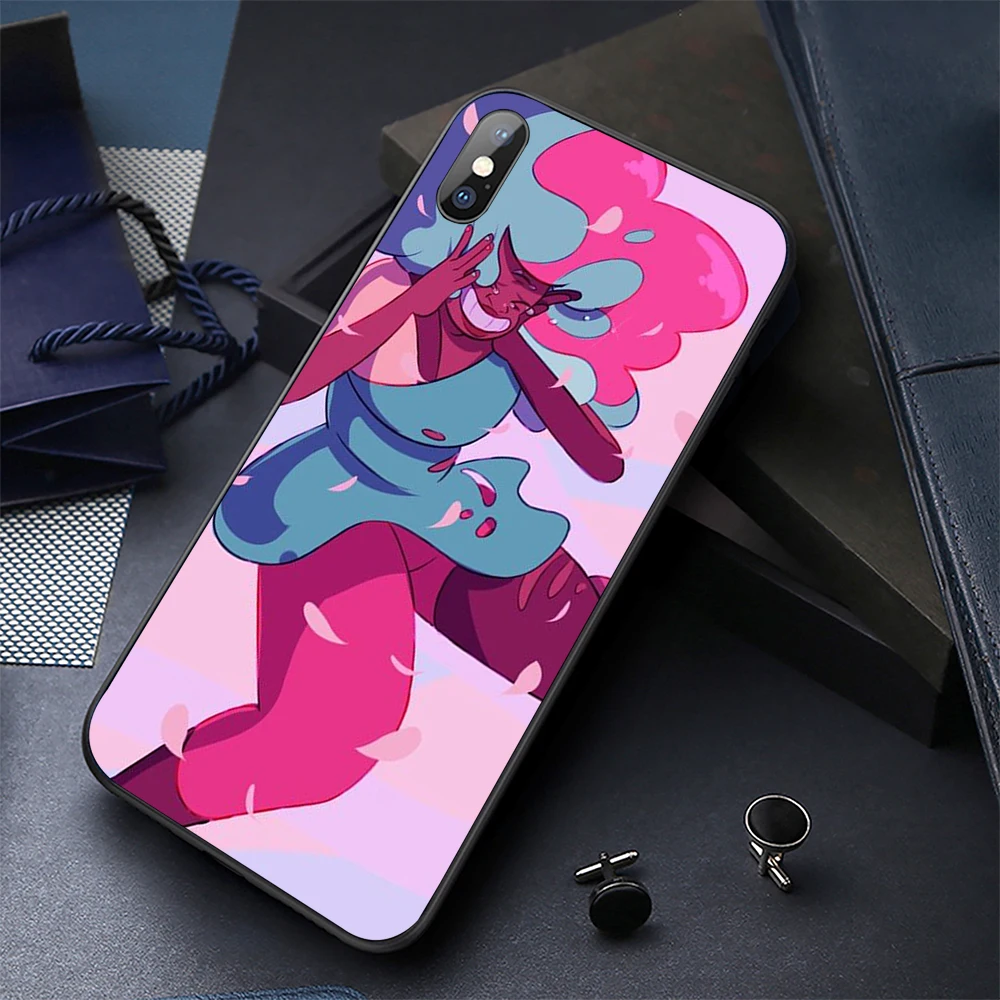 Мягкий Силиконовый ТПУ чехол с узором для задней панели телефона iPhone x xs xr 6s 6 8 5S SE 7