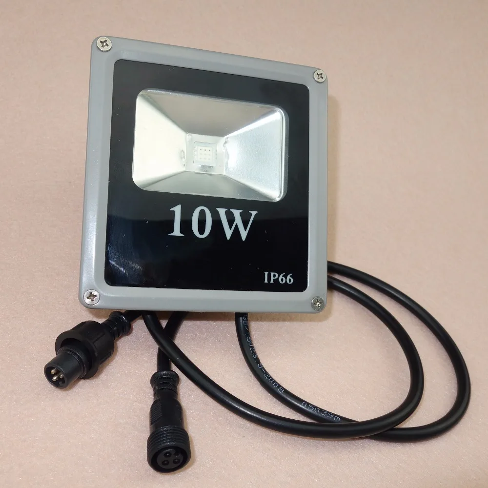 9 Вт Высокая мощность led WS2811 управляемый RGB прожектор светильник; адресуемый; IP66