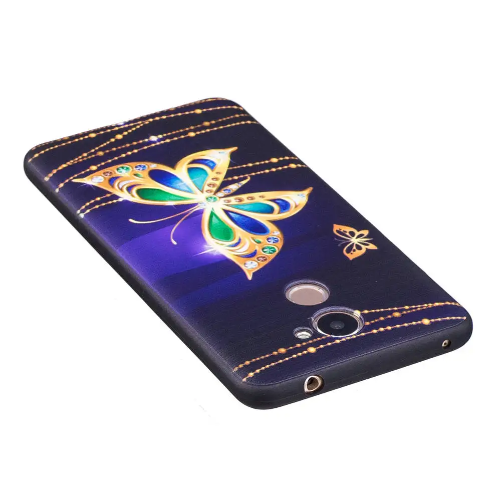 Роскошные Чехлы с принтом чехлы для HUAWEI Y7Prime 2017 TRT L21A L53 из ТПУ GW металла Y7 Prime