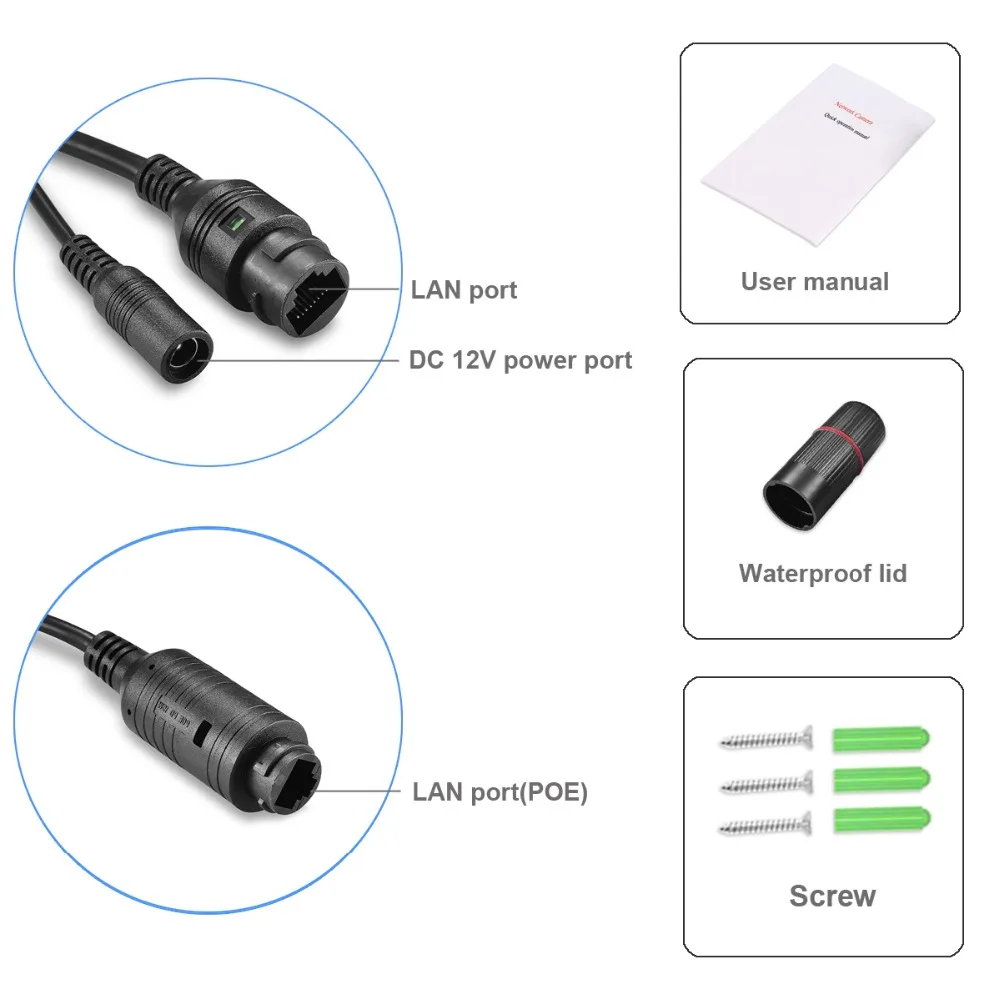 Gadinan 5MP SONY IMX335 IP камера аудио запись открытый водонепроницаемый 4MP 3MP 1080P HD безопасность H.265 POE проводная камера наблюдения