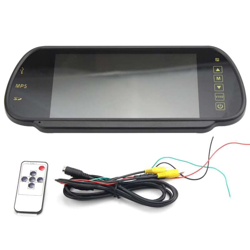 Sinairyu 6 шт. 7 &quotBluetooth автомобильное парковочное зеркало монитор с SD USB MP5 музыка